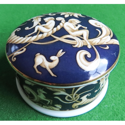 Wedgwood Bone China Dressing Table Dish with Cover Bicentenary Celebration Edition Approximately 9 cm Diameter