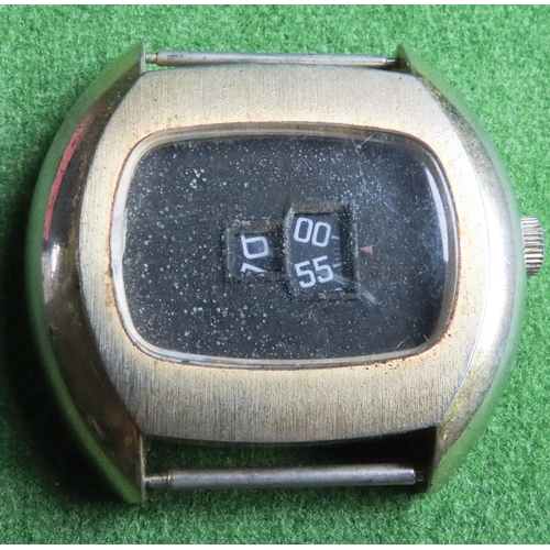 Vintage Futuristic Form Wristwatch
