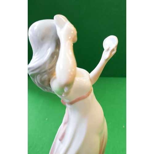 1368 - Three Continental Porcelain Figures Including Nao Example Tallest Approximately 25 cm