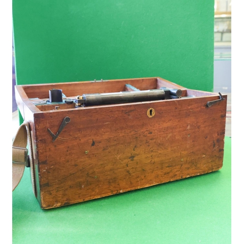 1383 - Calibrated Measuring Instrument with Original Hardwood Carry Case Good Original Condition Instrument... 