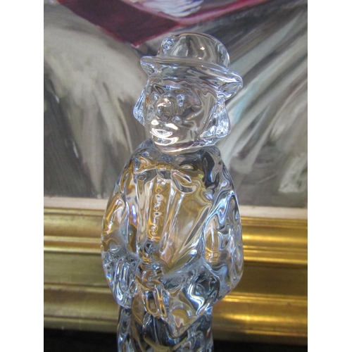 1389 - Waterford Crystal Clown Figure Signed to Base Approximately 28 cm High