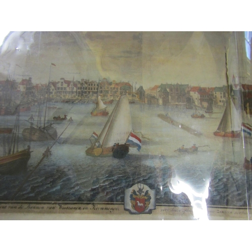 1419 - Quantity of Old Engravings, etc. Including Maritime Watercolour Quantity as Seen Part Photographed I... 