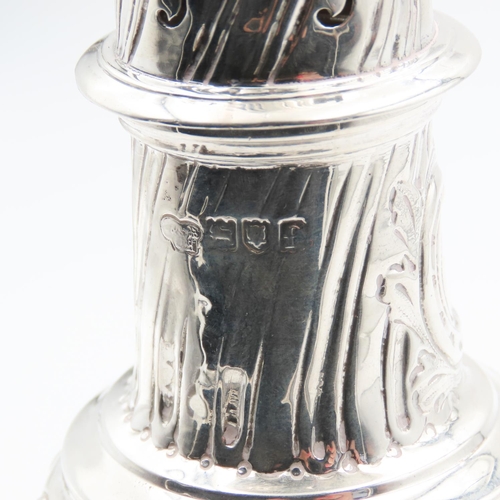 248 - Silver Sugar Caster Pedestal Form Base 17cm High