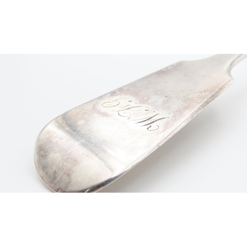 249 - Silver Serving Spoon Approximately 30cm Long