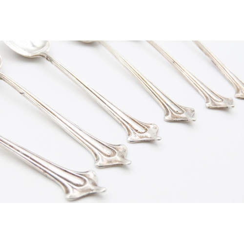 251 - Set of Six Silver Teaspoons Each 11cm Long