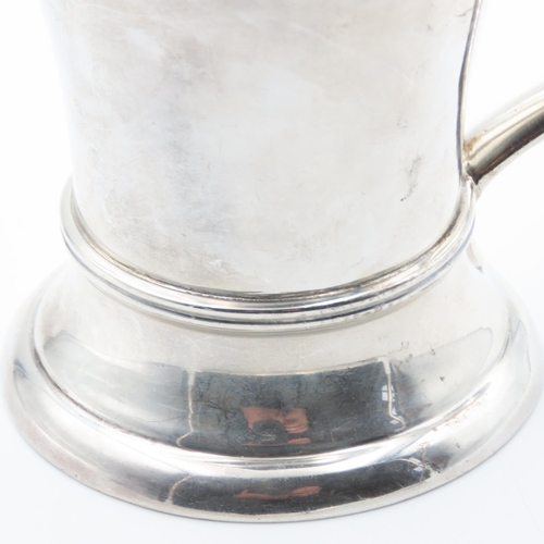 252 - Solid Silver Tankard on Pedestal Base 8cm High