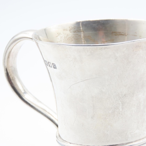 252 - Solid Silver Tankard on Pedestal Base 8cm High