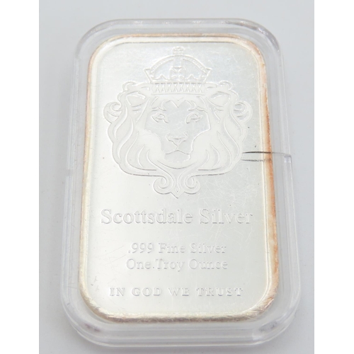 334 - 1 Troy Ounce Fine 999 Silver  