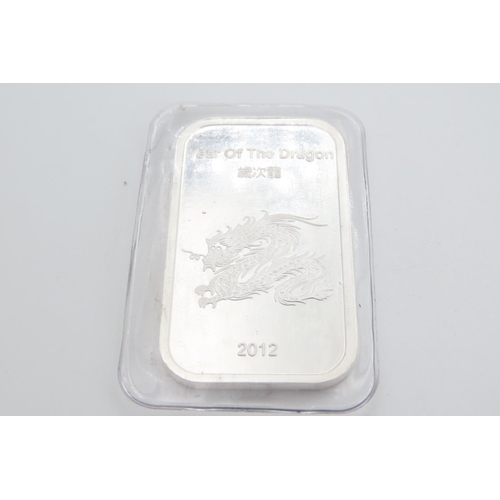 337 - 1 Troy Ounce Fine 999 Silver 