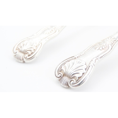 342 - Two Silver Tureen Spoons Each 18cm