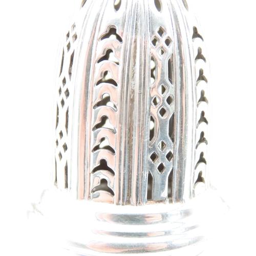 343 - Silver Pedestal Form Sugar Shaker 17cm High