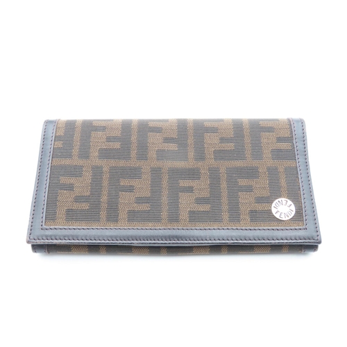 376 - Fendi 1990s Zucca Canvas Wallet