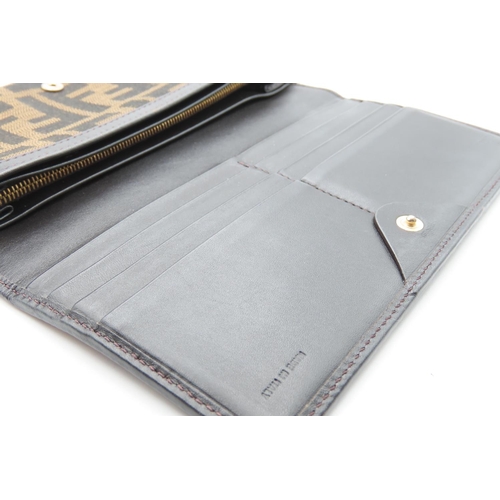 376 - Fendi 1990s Zucca Canvas Wallet