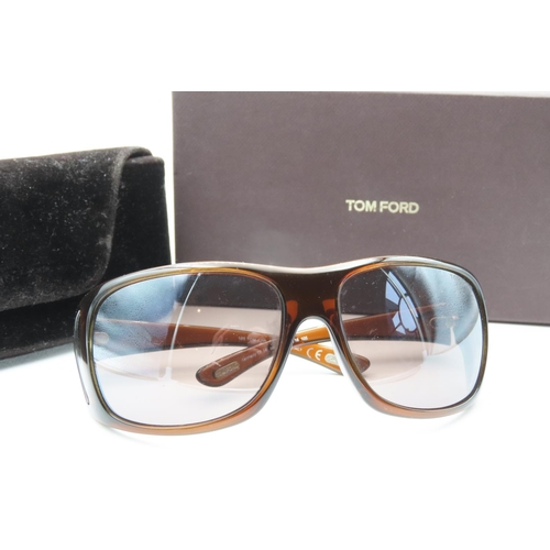 390 - Tom Ford Sunglasses with Original Case and Box Present