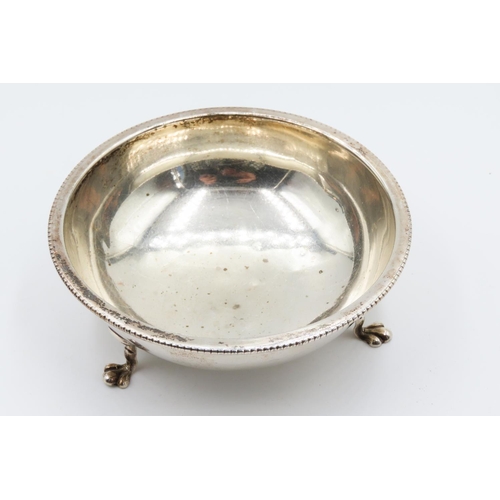 178 - Circular Form Silver Bon Bon Dish Shaped Supports 10.5cm Diameter 3.5cm High