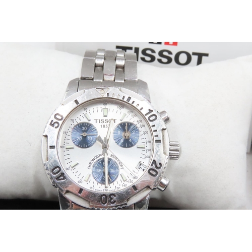 197 - Tissot 1853 Chronograph Wristwatch Water Resistant 200M/6600FT with Original Presentation Box and Pa... 