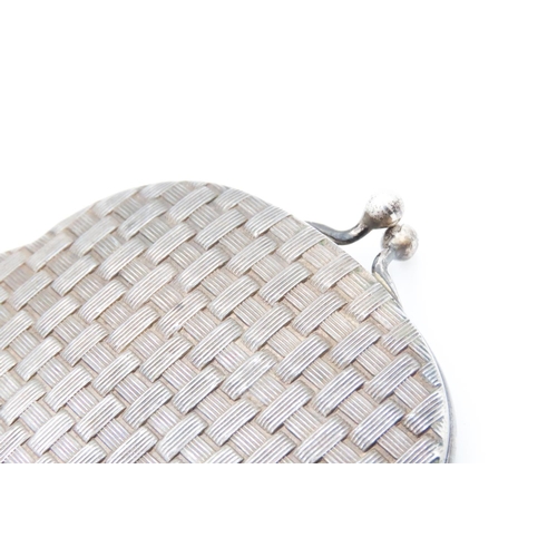 299 - Vintage Gucci Ladies Silver Evening Compact Purse Motif Finely Detailed Throughout 6 by 6cm Gucci