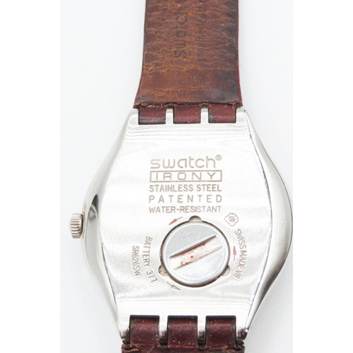 403 - Two Gentlemans Wristwatches Including Swatch Example with Original Swatch Presentation Case