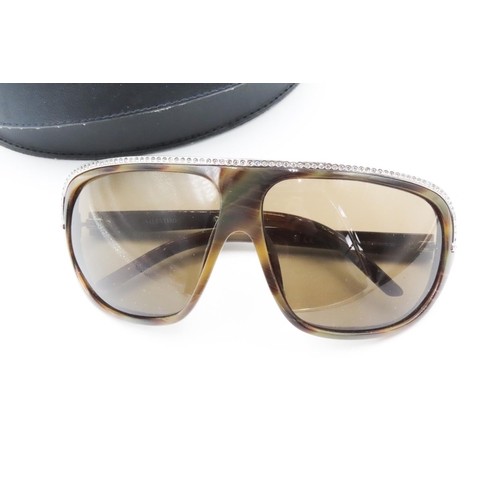 414 - Valentino Sunglasses with Chopard Case