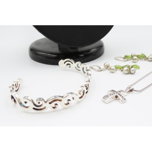 430 - Various Silver Jewellery Items Including Ladies Drop Earrings Quantity as Photographed