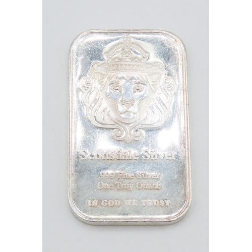 433 - One Troy Ounce of 999.9 Fine Silver