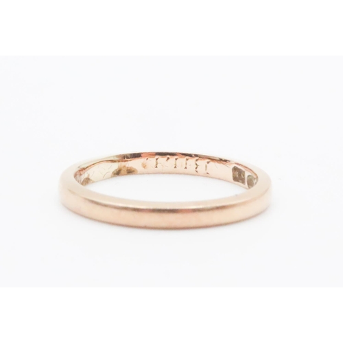 453 - 9 Carat Yellow Gold Band Ring Size L