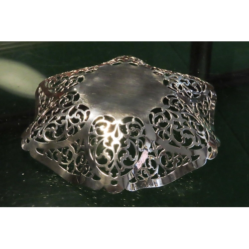 559 - Silver Strawberry Dish Restrained Form Hallmarked