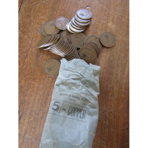 576 - Bag of Irish Pennies Various Years