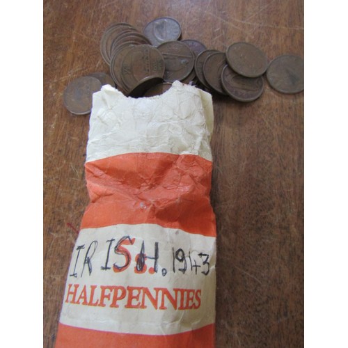 577 - Bag of Irish Half Pennies All dated 1943