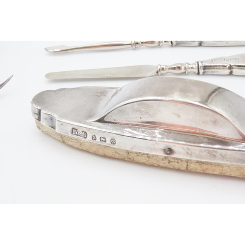 54 - Silver Manicure Set with Original Presentation Case