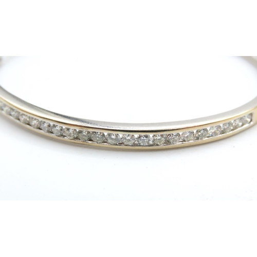 62 - Diamond Set 18 Carat White Gold Ladies Bracelet Total Diamond Carat Weight Approximately 3 Carat Inn... 