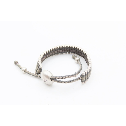 750 - Links of London Silver Bar Bracelet