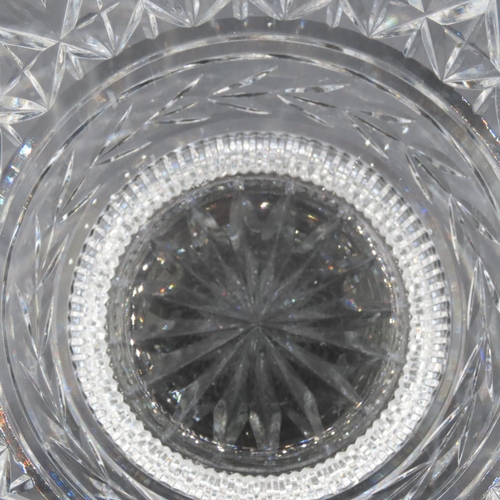 753 - Waterford Crystal Vase 20cm High 13cm Top Diameter