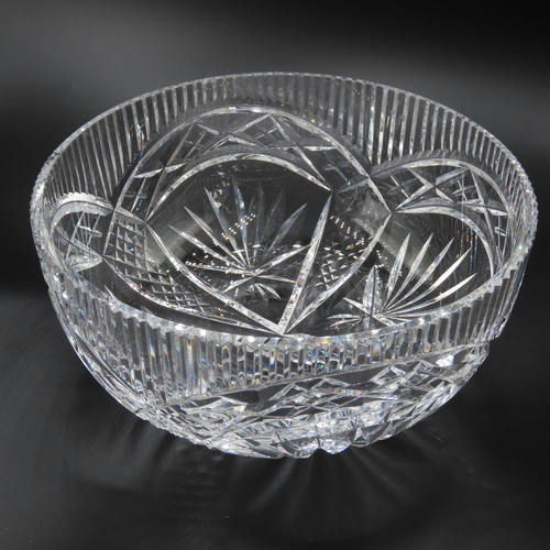 754 - Waterford Crystal Bowl 20cm Wide 9cm High