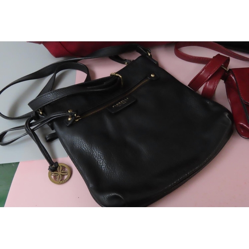 759 - Four Ladies Handbags Leather Good Condition