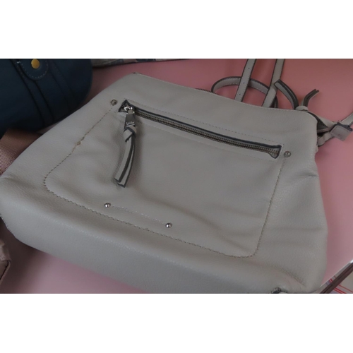 762 - Four Ladies Handbags Leather Good Condition