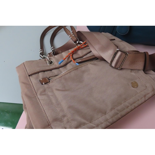 762 - Four Ladies Handbags Leather Good Condition