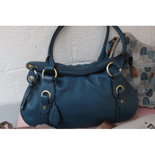 762 - Four Ladies Handbags Leather Good Condition