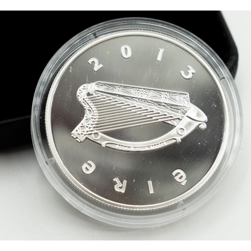 1000 - Ten Euro Silver Proof Coin 50th Anniversary of John F. Kennedy's Visit to Ireland 1963-2013 Dated 20... 