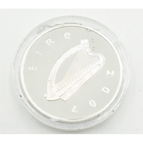 1001 - Ten Euro Fine Silver Coin  with Twenty Euro Fine Gold Coin Encapsulated Mint Condition with Original... 