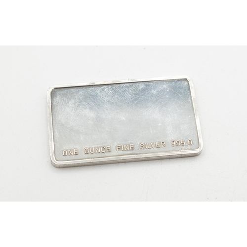 1033 - One Ounce of Fine 999 Silver Bar