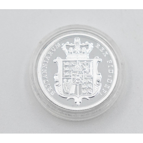 1042 - Britanniarum Elizabeth ll Silver Proof Coin Dated 2021 Encapsulated Mint Condition with Original Pre... 