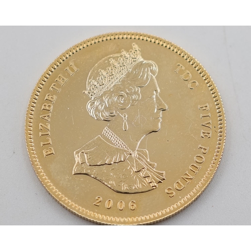 1108 - Commemorative Five Pound Coin of The 80th Birthday of H.M. Queen Elizabeth II 1926-2006