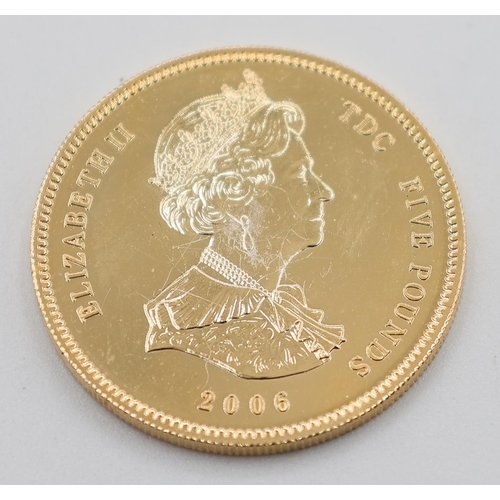 1111 - Commemorative Five Pound Coin of The 80th Birthday of H.M. Queen Elizabeth II 1926-2006