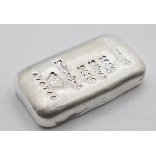 1153 - 100 Grams Fine 999 Silver Bar