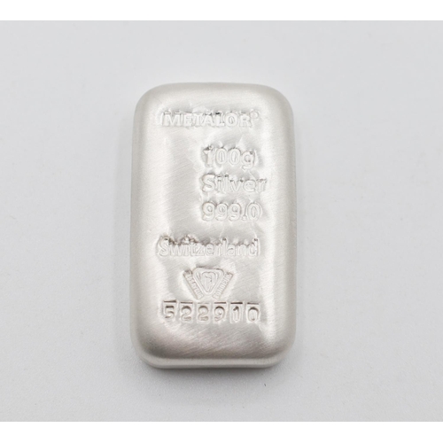 1155 - 100 Grams Fine 999 Silver Bar