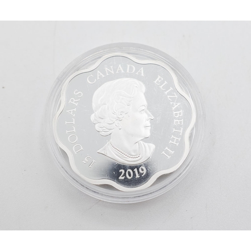 1262 - 15 Dollars Canadian Coin 2019 Encapsulated Mint Condition