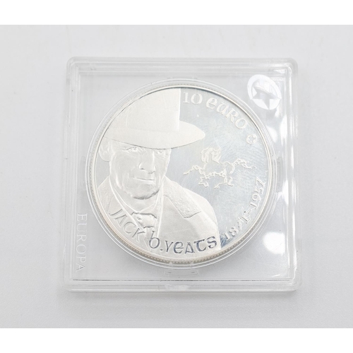 1267 - 10 Euro Silver Coin Jack B. Yeats 1871-1957 Coin Dated 2012 Encapsulated Mint Condition