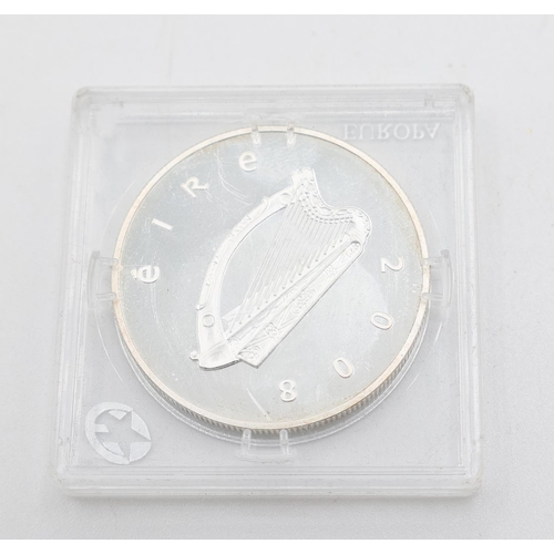 1269 - 10 Euro Silver Sceilig Mhichii Coin 2008 Encapsulated Mint Condition