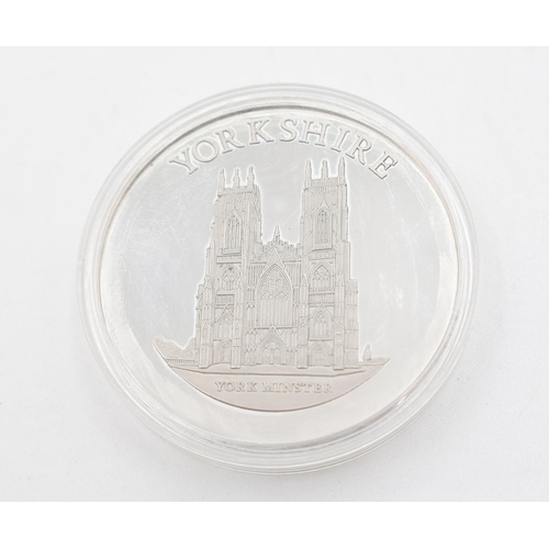 1305 - Yorkshire York Minster Commemorative Coin Encapsulated Mint Condition